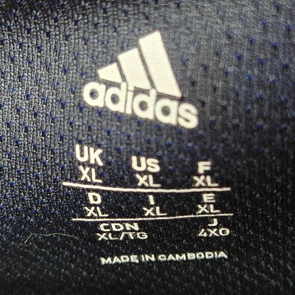 Adidas Color Panel Hooded Windbreaker Jacket Men's Three Stripe Athletic XL - Picture 5 of 5